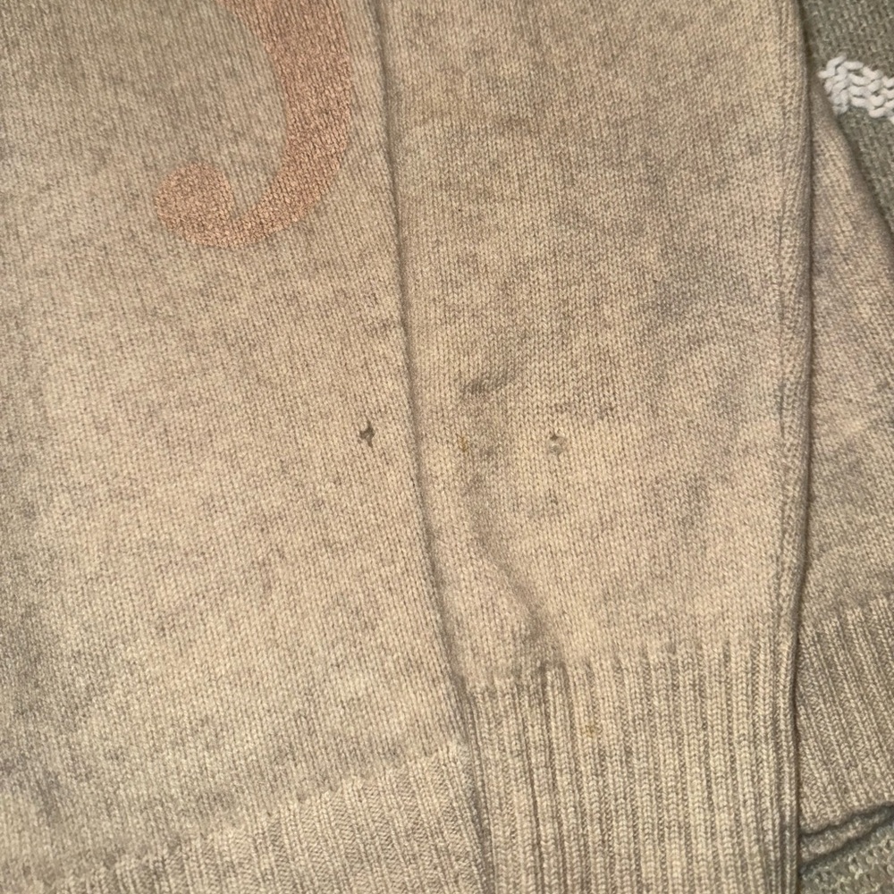 Seaton cashmere Beige Sweater with Seahorse Design - Picture 3 of 6
